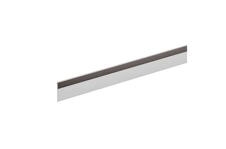 Финишная планка AQUASYSTEM, 0.5 PE Matt, Zn 140, 2000 мм, RAL 8019 темно-коричневый