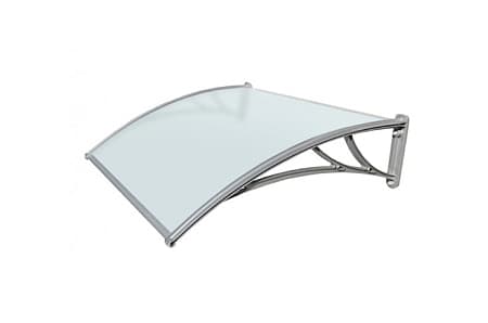 Защитные козырьки STOPrain Fakro из поликарбоната, 150х93х28, серебристый