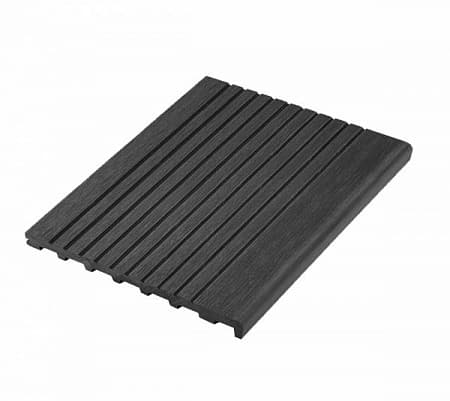 Ступень UnoDeck / УноДек Scala ДПК (полнотелая), 3000x345x23 мм, цвет графит