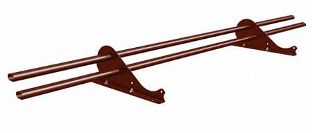 Снегозадержатель Snow Kit Grand Line (Гранд Лайн), 3.0 м, цвет RAL 3005 (красный)