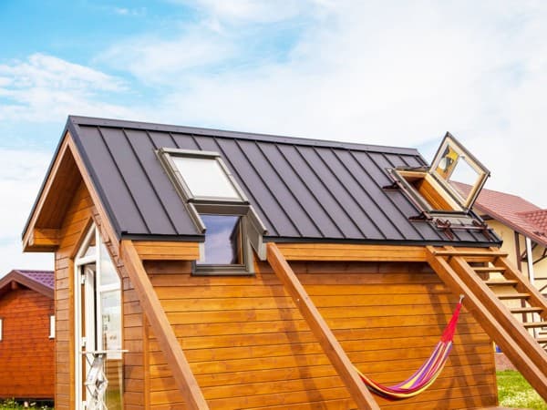 Кликфальц Mini Гранд Лайн / Grand Line, PE 0.7, цвет RAL 7024 (мокрый асфальт)