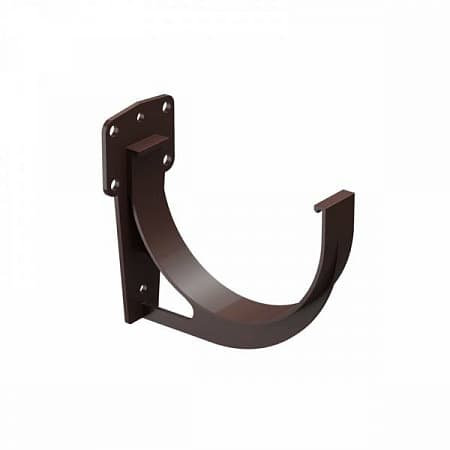 Кронштейн желоба D120 мм Деке Премиум / Docke Premium, цвет шоколад (Ral 8019)