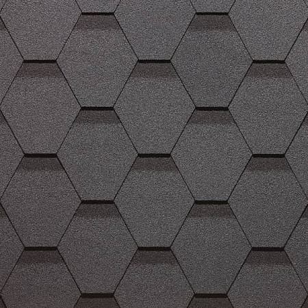 Гибкая черепица Docke Europa Карат, Серый, 3,0 м2/уп