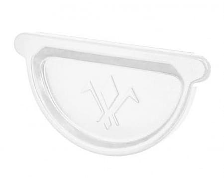 Заглушка универсальная с резиновым уплотнением D150 Aquasystem Pural, RR 20 мраморно-белый