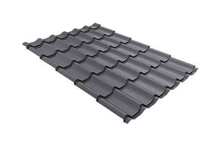 Волновой профиль Grand Line Classic, 0,45 PE, Zn 100, RAL 7004 сигнально-серый