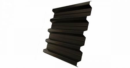 Профнастил H60R Гранд Лайн / Grand Line 0,5 Quarzit ZA 265, цвет RR 32 (темно-коричневый)