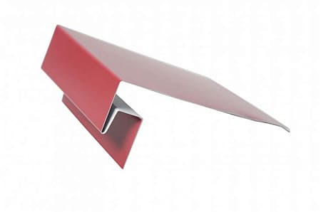Околооконная планка, 70x300x2000 мм, RAL 3005 красный