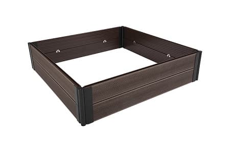 Садовый бордюр из ДПК GRINDERDECO, 250х2000 мм, шоколад