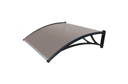 Защитные козырьки STOPrain Fakro из поликарбоната, 150х93х28, бронзовый