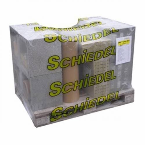 Основание дымохода одноходового UNI Schiedel Шидель D16L с вентиляционным каналом, угол 45°