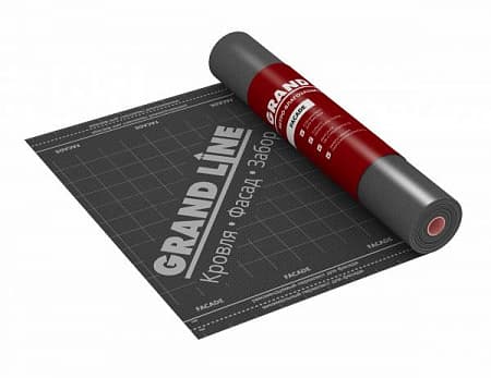 Пленка ветро-влагозащитная Facade Grand Line / Гранд Лайн, 1,6 x 47 м