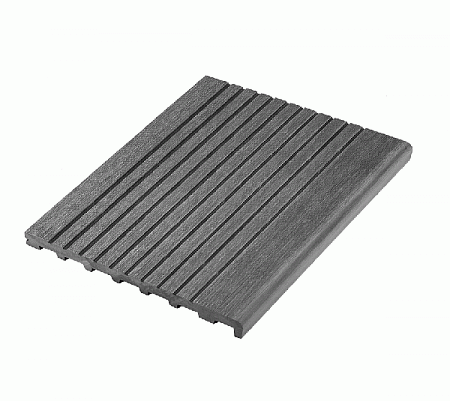 Ступень UnoDeck / УноДек Scala ДПК (полнотелая), 3000x345x23 мм, цвет серый