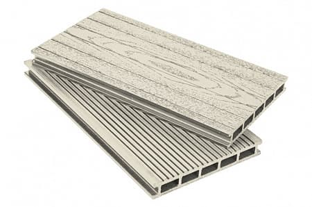 Террасная доска Grand Line 4000x160x22 мм, слоновая кость