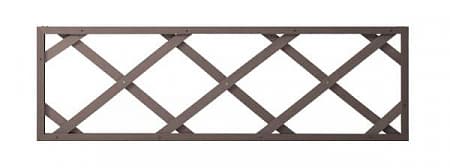 Шпалера из ДПК в раме Модель 1 GRINDERDECO, 460х1500 мм, венге