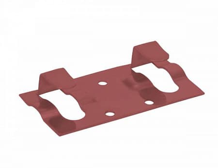 Кляймер стартовый для монтажа наличника GRINDERDECO, 150х370х13 мм, красный, упаковка 8 шт.