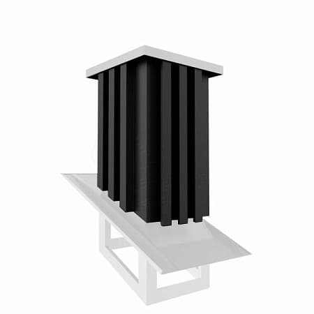 Кожух 4For Pipe Германия Кельн, 640х640 мм, PE, цвет по каталогу RAL, RR под заказ