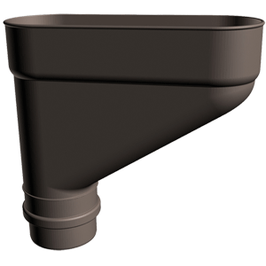 Коллектор Docke LUX цвет шоколад (Ral 8019)