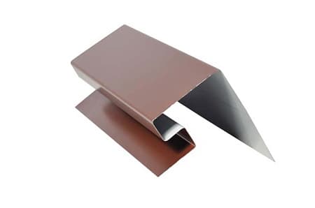 Околооконная планка объемная, 70x300x3000 мм, RAL 8017 коричневый