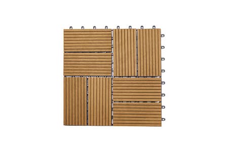 Террасная плитка VanDek Special, 300x300 мм, teak