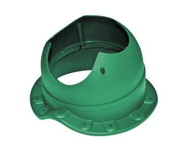 Проходной элемент Base-VT Wave 110 Krovent (Кровент) для металлочерепицы (Classic, Modern), зеленый