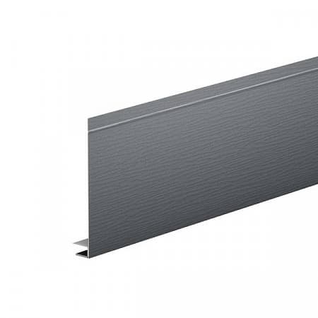 J-фаска увеличенная AQUASYSTEM (АКВАСИСТЕМ), сталь 0.45, PE MATT Zn 140, 150х2000 мм, цвет RR 23 (маренго)