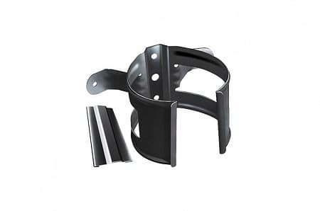 Хомут трубы на дерево металлический Grand Line 135/90, RAL 7024 графит