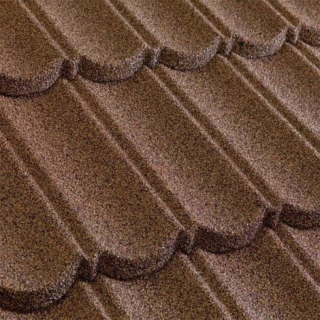 Композитная черепица Метротайл (Metrotile) серия MetroBond, цвет пустыня, 1330х410 мм