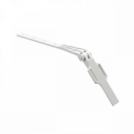 Крепление регулируемое D120/85 мм Деке Премиум / Docke Premium, цвет пломбир (Ral 9003)