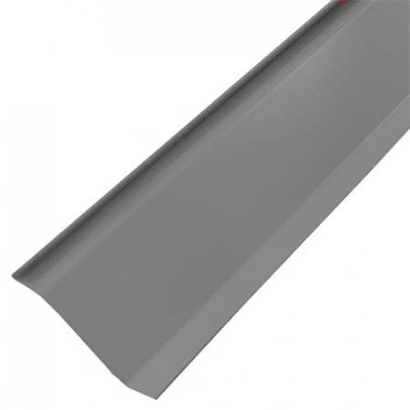 Пристенная планка (примыкание) 2000 мм РЕ Ral 7005 (серый)