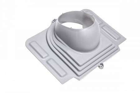 Проходной элемент PELTI Vilpe (Вилпе) для металлочерепицы c профилем не выше 38 мм, светло-серый