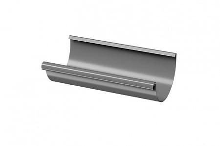 Желоб водосточный Docke STAL PREMIUM D125, 3 м, RAL 7024 графит