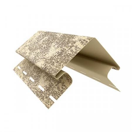 Наружный угол Ю-Пласт Кирпич, 3050 мм, цвет песочный