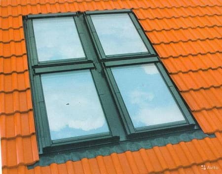 Изоляционный оклад для окон со среднеповоротным открыванием EHV-AT Thermo утепленный для "русских зим" 78х160