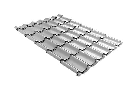 Волновой профиль Grand Line Classic, 0,45 PE, Zn 100, RAL 9003 сигнально-белый