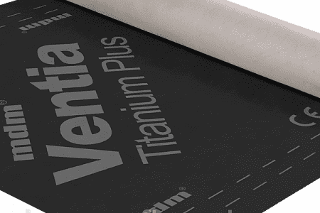 Кровельная мембрана MDM VENTIA TITANIUM PLUS TT (2 клеевые полосы), 50*1,5 м, 185 г/м.кв