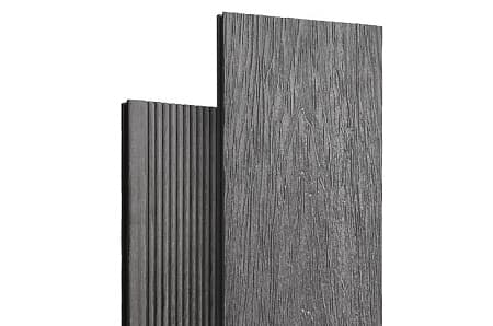 Террасная доска Qiji Premium полнотелая, 3000x150x18 мм, серый