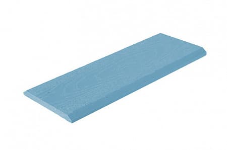 Торцевая планка Grand Line 4000x118x11 мм, синий