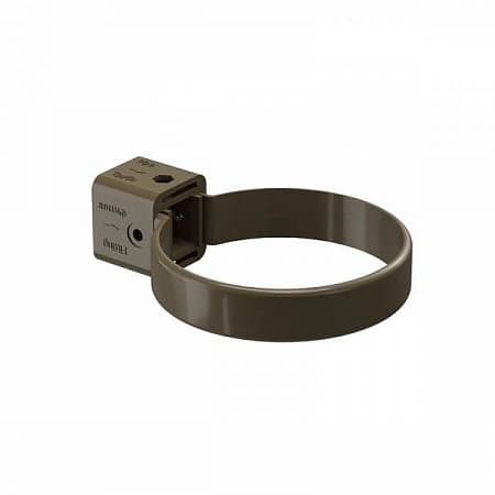 Хомут универсальный D85 мм Деке Премиум / Docke Premium, цвет каштан (Ral 8017)