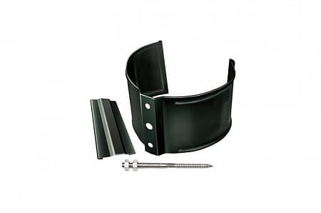 Хомут трубы на кирпич металлический Grand Line 135/90, RAL 6005 зеленый мох