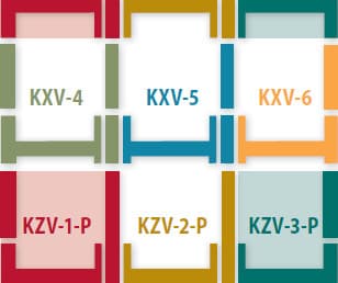 Часть комбинированного оклада KХV-6 Fakro / Факро универсальная, размер 66х140