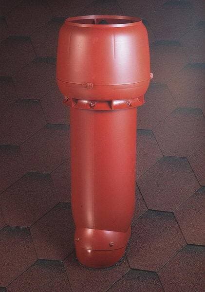 Р-Вентилятор E190/125/500 Vilpe (Вилпе), воздушный поток до 500 м3\ч, коричневый