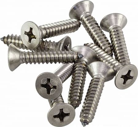 Саморезы 4/40 конструкционные с потайной головкой Decover, упаковка 500 шт.