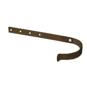 Держатель желоба 350 мм D150 Металл Профиль Foramina (Престиж), цвет темно-коричневый (RR32)