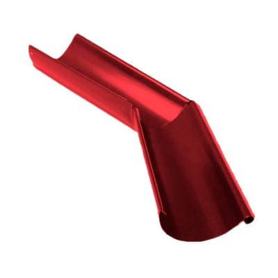 Угол внутренний 135°, D150 Icopal / Икопал, цвет Ral 3009 (красный)