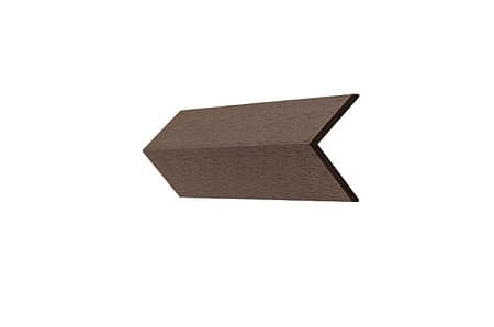 Угловой профиль CM Cladding, 2000x70x70 мм, WENGE