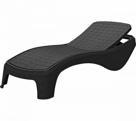 Шезлонг садовый Atlantic Keter (Кетер), цвет графит