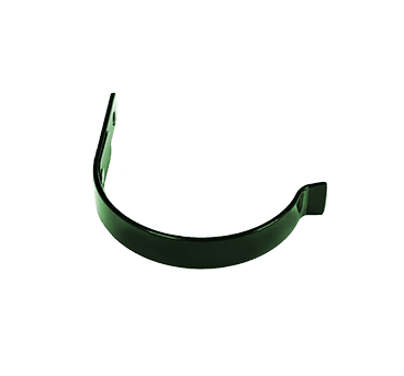 Держатель желоба карнизный усиленный 165 мм D150 Металл Профиль Foramina (Престиж), цвет зеленый (RAL 6005)