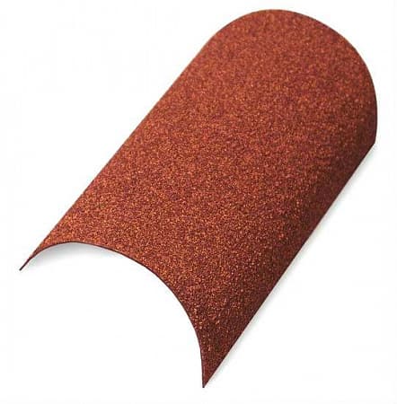 Конек Luxard полукруглый, 395 мм цвет пробка