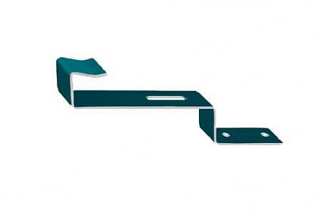 Зажим коньковой черепицы Braas (Браас), алюминий, цвет синий