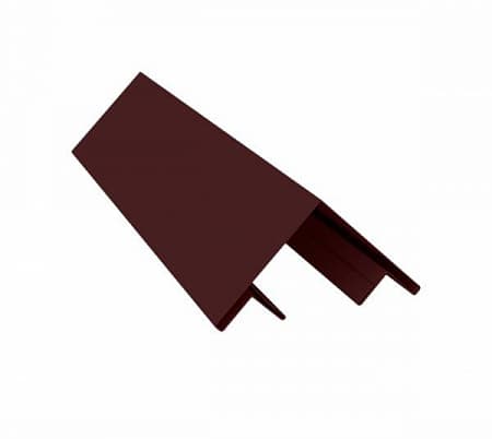 Планка угла внешнего сложного (Блок-хаус) Grand Line (Гранд Лайн), Rooftop бархат